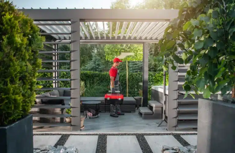 installation pergola en aluminium agen