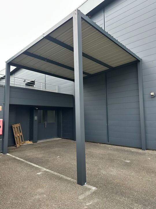 installation d'un carport à Roquefort 1