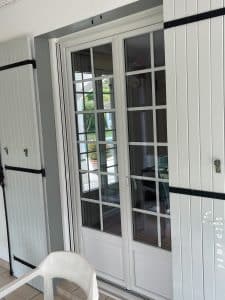 pose de portes-fenêtres - RENOVERSO