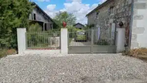 pose de portail - renoverso - pont du casse