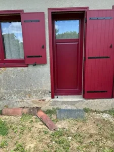 pose de porte d'entrée, fenêtre en volets - renoverso - agen