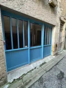 pose de porte avec verrière - boé - renoverso