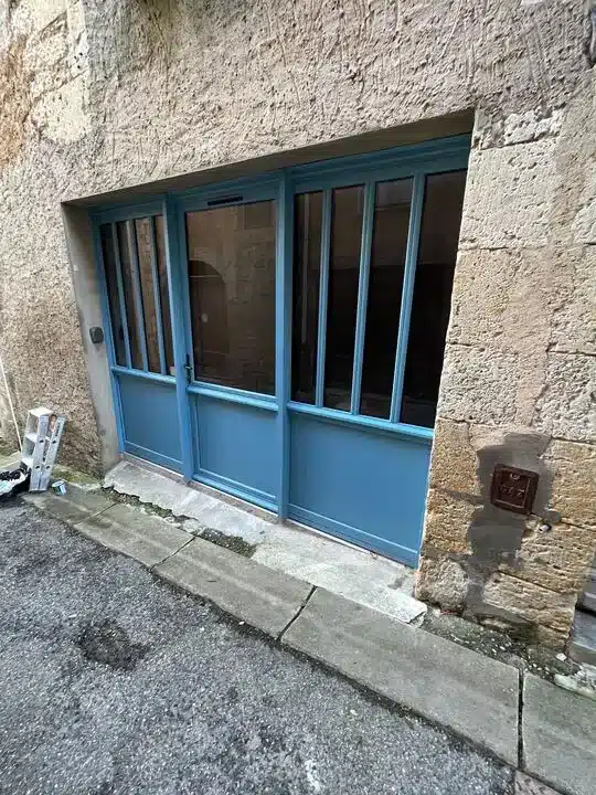 pose de porte avec verrière - boé - renoverso