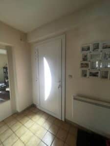 pose de porte d'entrée - renoverso - sérignac 1